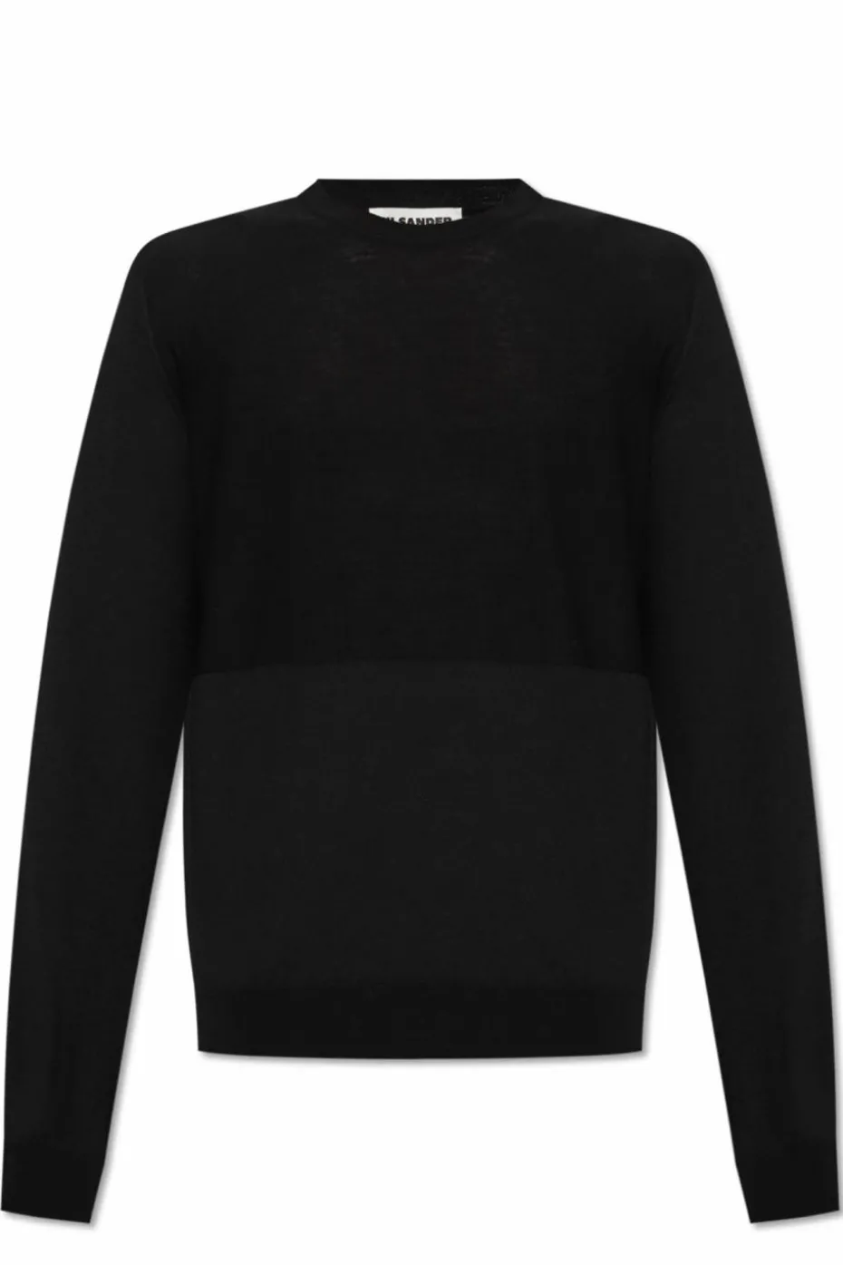 JIL SANDER BLACK Wool Sweater by JIL SANDER