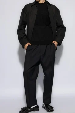 JIL SANDER BLACK Wool Sweater by JIL SANDER