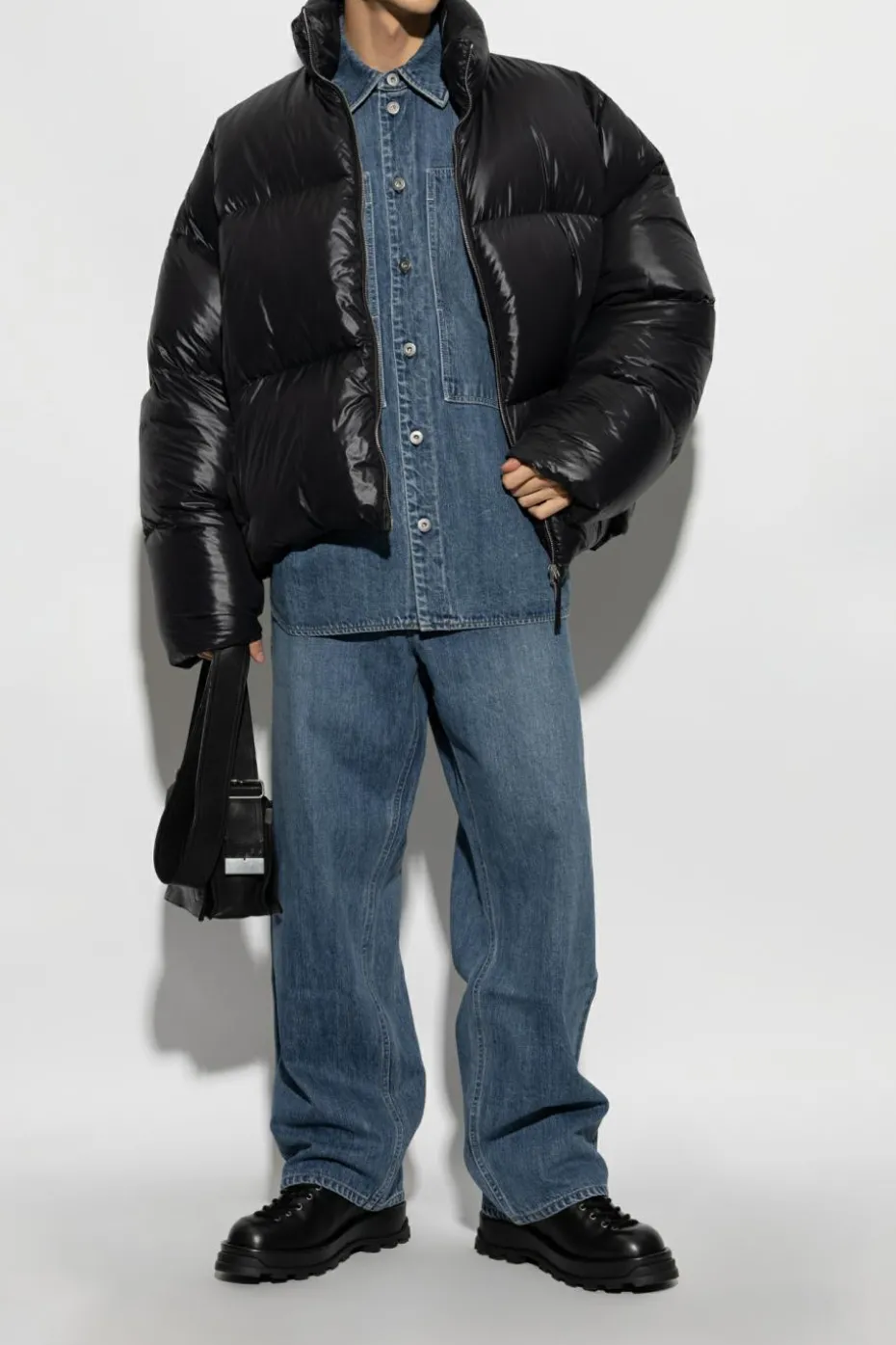 JIL SANDER+ BLUE Jeans with logo
