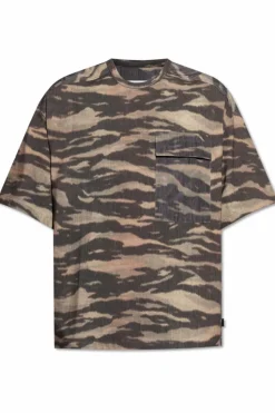 JIL SANDER BROWN Oversize T-shirt
