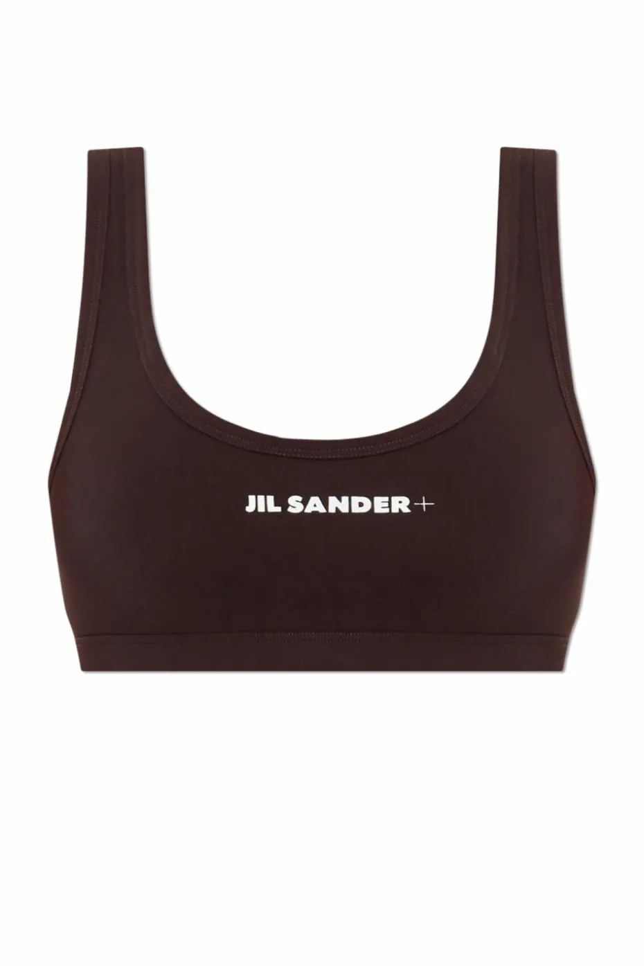 JIL SANDER+ BROWN Swimsuit top