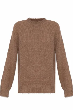 JIL SANDER+ BROWN Wool sweater