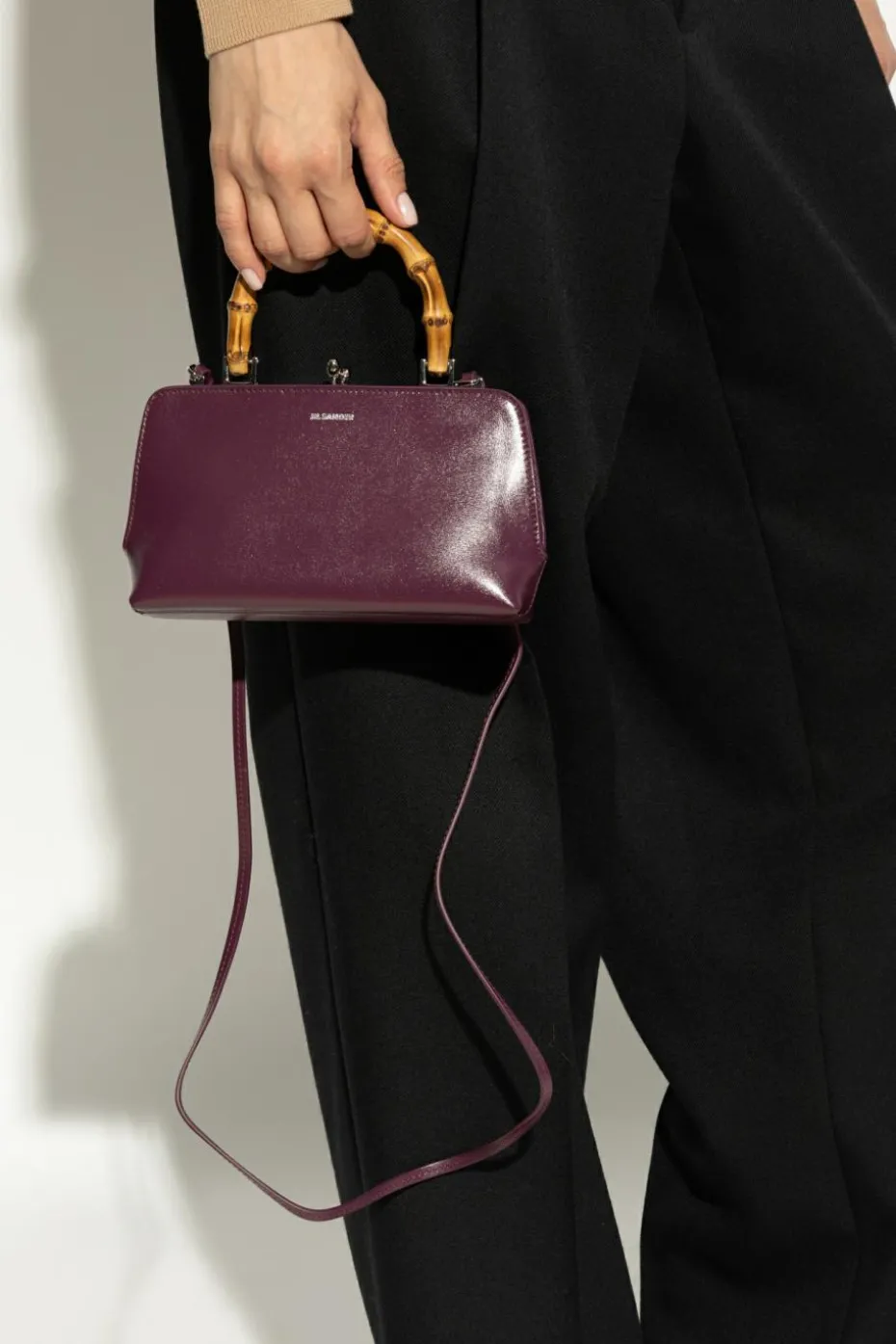 JIL SANDER BURGUNDY Handbag