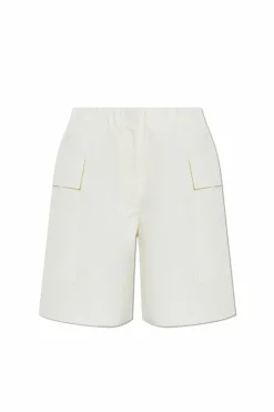 JIL SANDER+ cream Cargo shorts