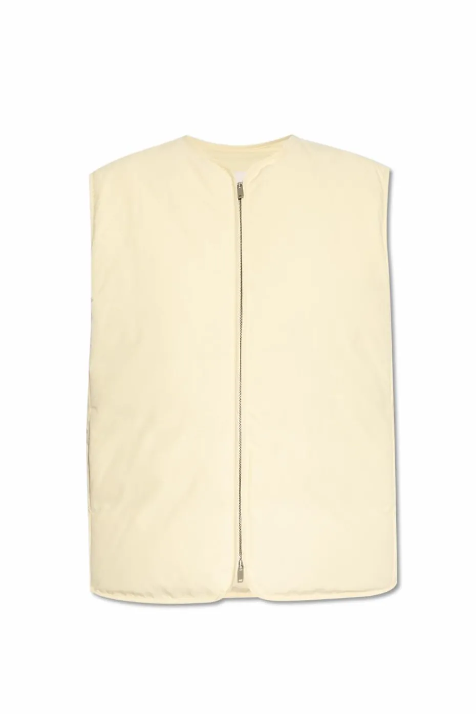 JIL SANDER+ cream Down vest