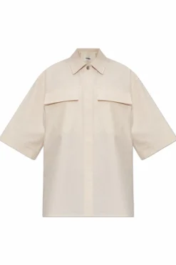 JIL SANDER+ cream Shirt with pockets