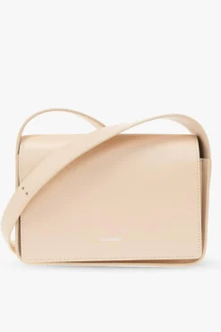 JIL SANDER cream ‘Sling Small’ shoulder bag