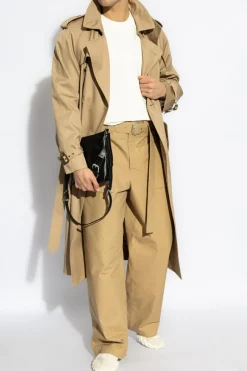 JIL SANDER cream T-shirt with logo