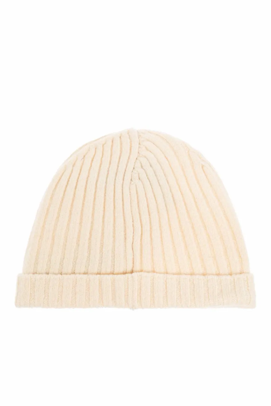 JIL SANDER cream Wool beanie