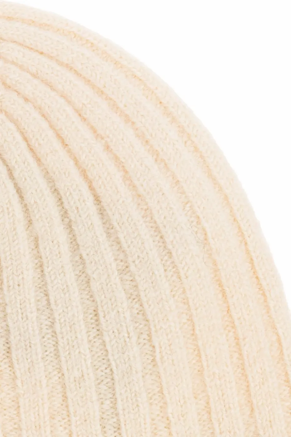 JIL SANDER cream Wool beanie
