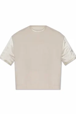 JIL SANDER+ cream Wool top
