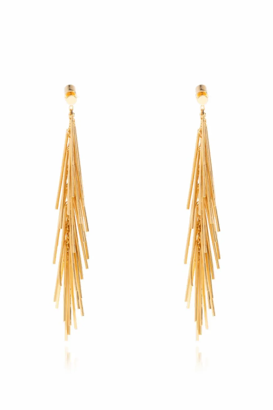 JIL SANDER GOLD Earrings with pendants