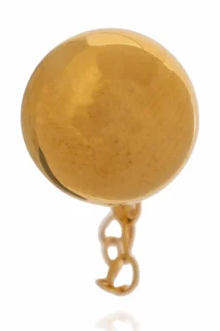 JIL SANDER GOLD Silver earrings