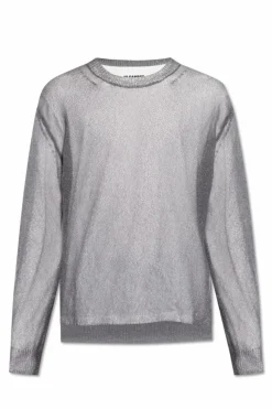 JIL SANDER GREY Double-layer top