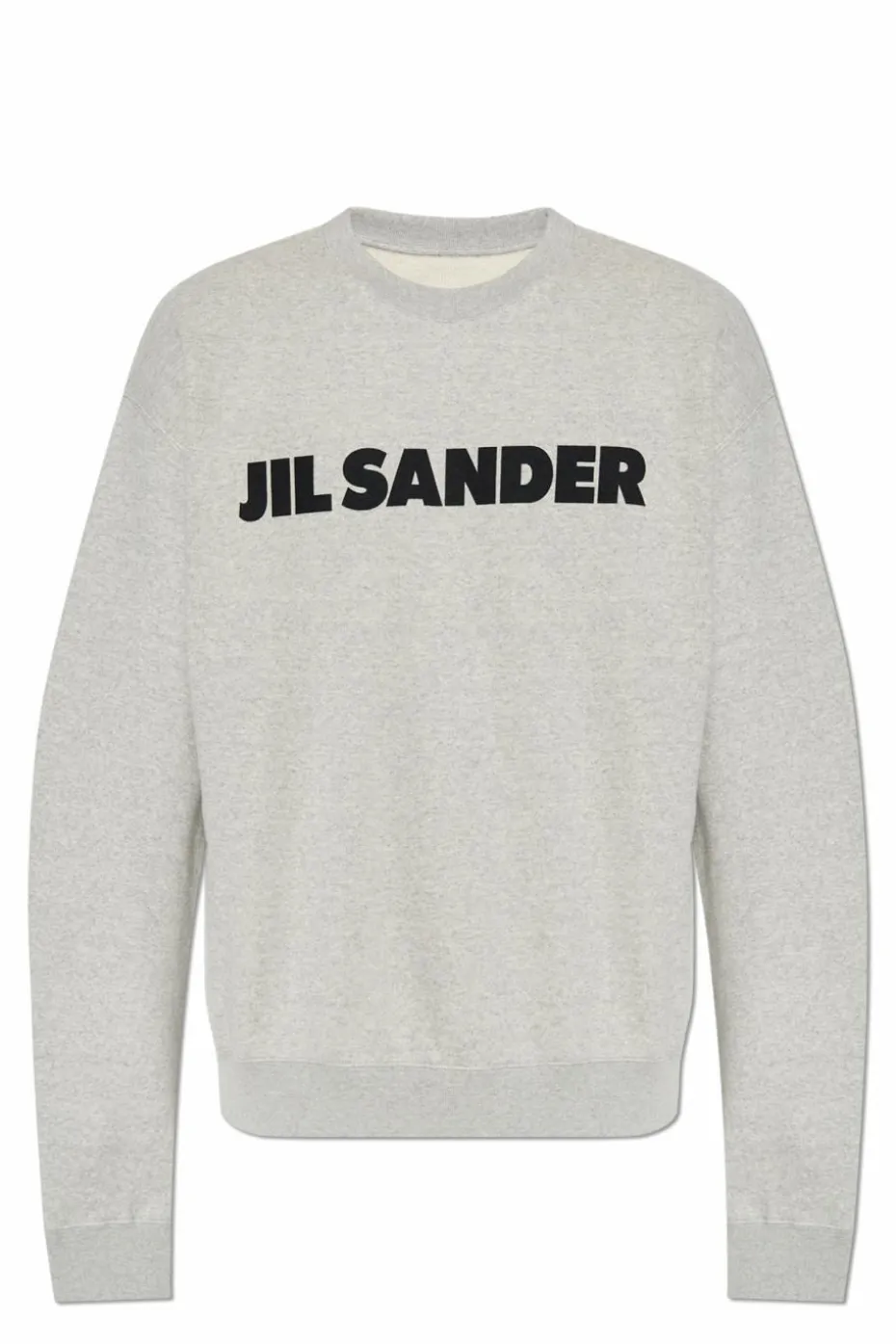 JIL SANDER GREY Sweatshirt with logo