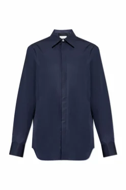 JIL SANDER NAVY BLUE Classic shirt