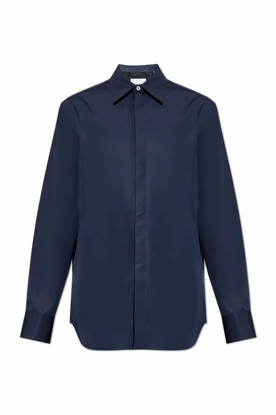 JIL SANDER NAVY BLUE Classic shirt