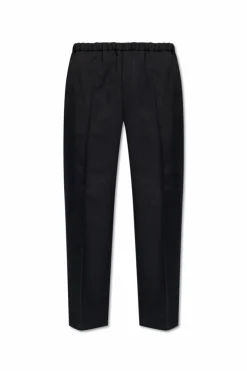 JIL SANDER NAVY BLUE Pants with pockets