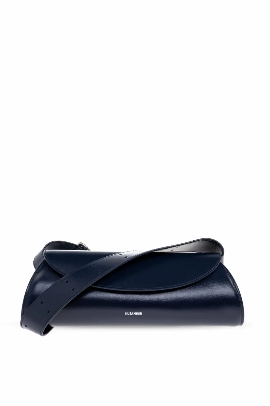 JIL SANDER NAVY BLUE Shoulder bag "Cannolo"