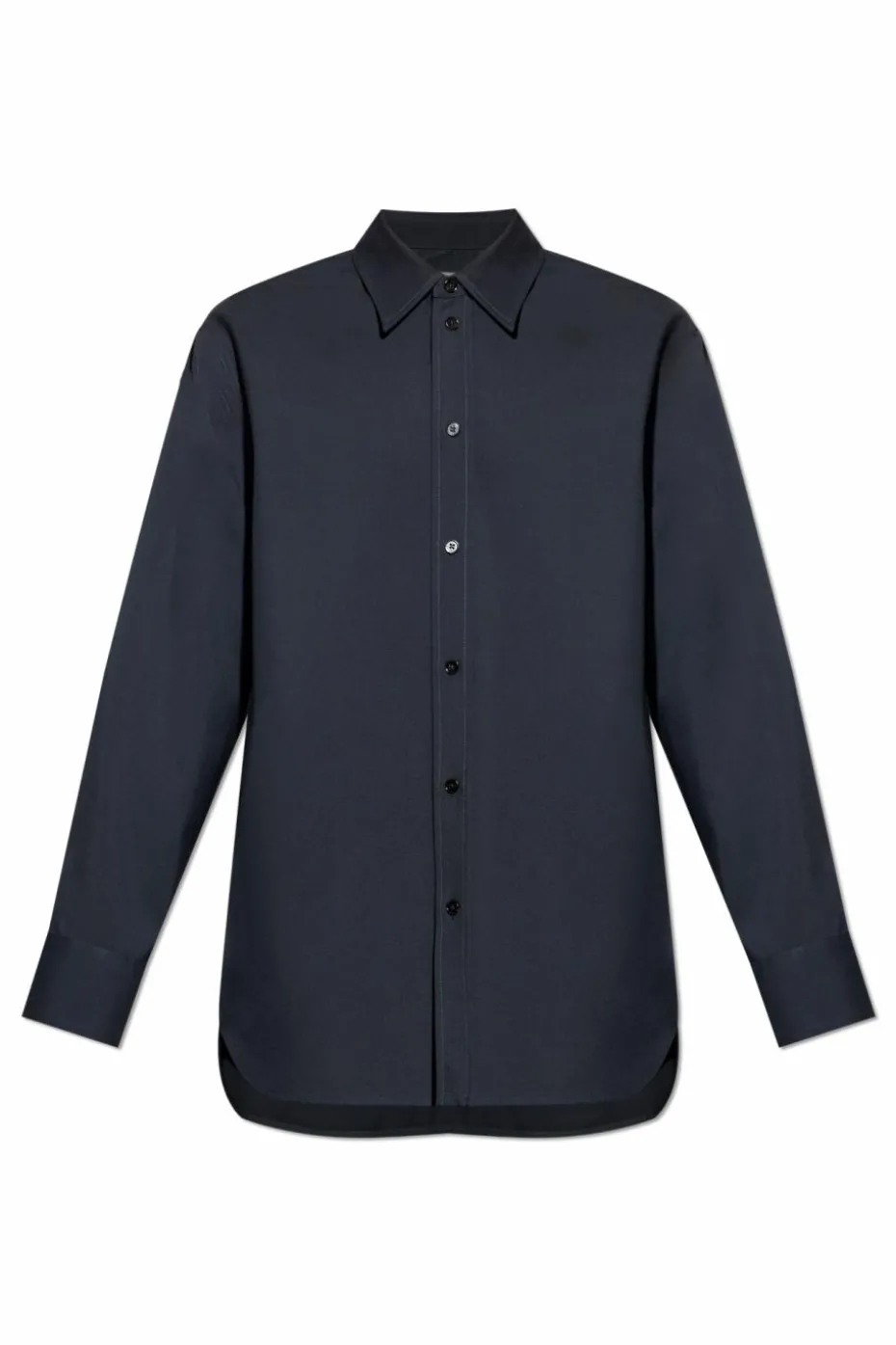 JIL SANDER NAVY BLUE Wool shirt