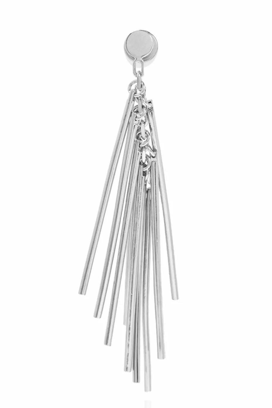 JIL SANDER SILVER Earrings with charms