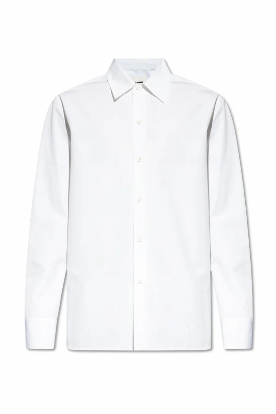 JIL SANDER WHITE Cotton shirt