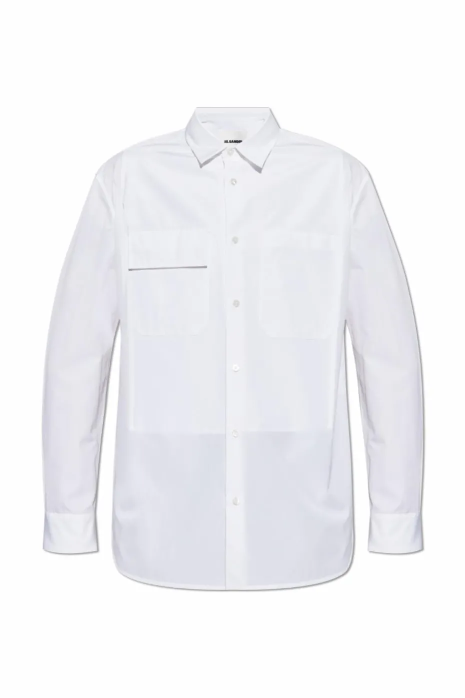 JIL SANDER WHITE Cotton shirt