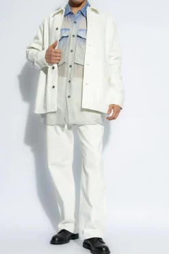 JIL SANDER WHITE Denim shirt