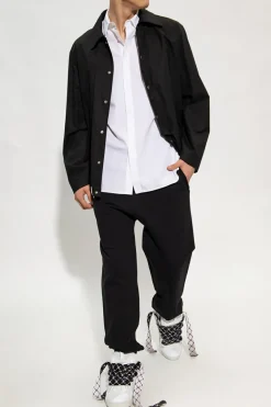 JIL SANDER WHITE Loose-fitting shirt