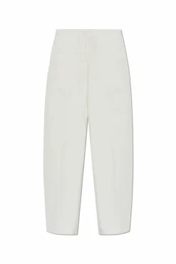 JIL SANDER+ WHITE Pants with logo