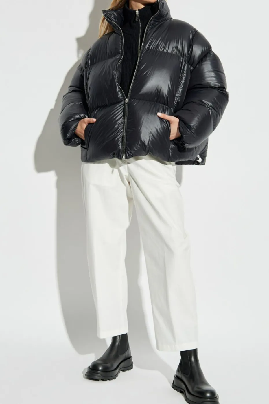 JIL SANDER+ WHITE Pants with logo