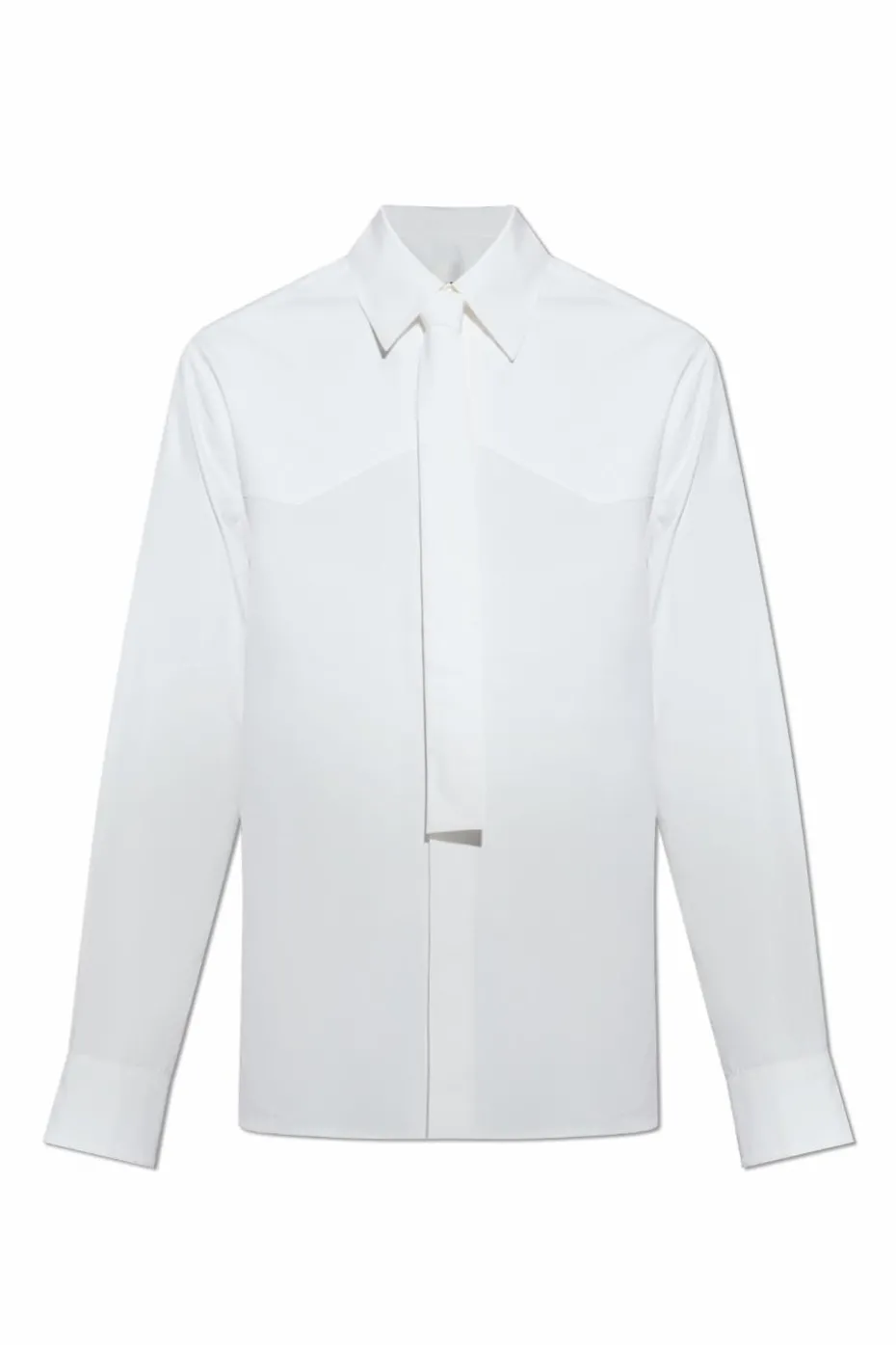 JIL SANDER WHITE Shirt with tie
