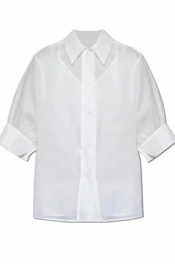JIL SANDER WHITE Short-sleeve shirt