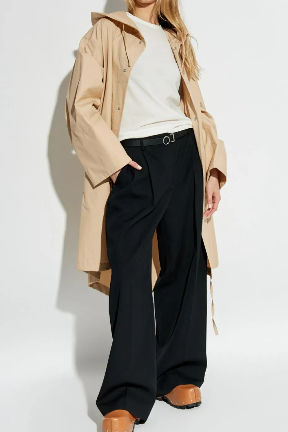 JIL SANDER+ WHITE T-shirt with logo