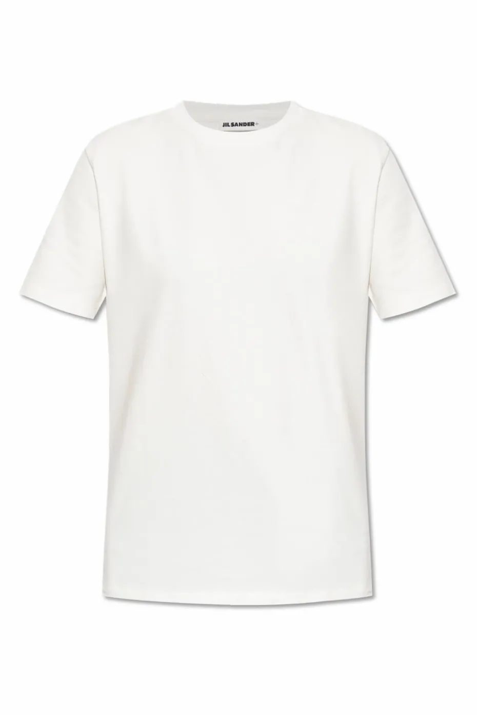 JIL SANDER+ WHITE T-shirt with logo patch