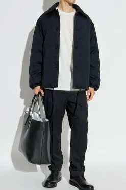 JIL SANDER WHITE T-shirt with logo