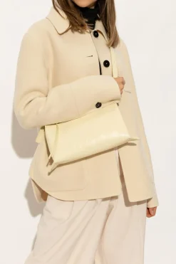 JIL SANDER YELLOW ‘Empire Small’ shoulder bag