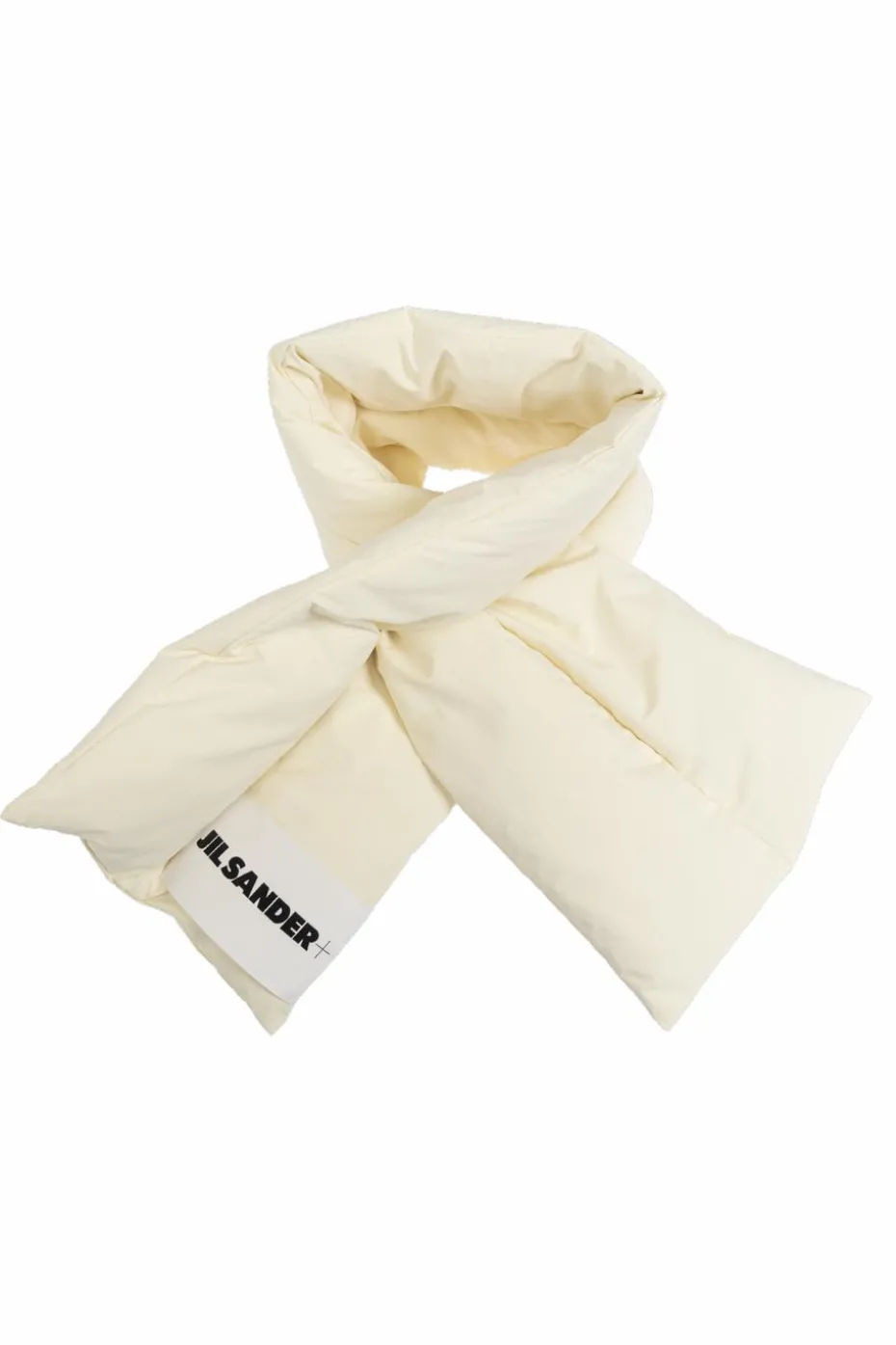 JIL SANDER+ YELLOW Scarf with logo