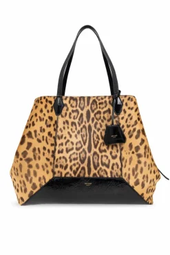Jimmy Choo beige Bag Diamond Large in shopper style