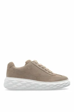 Jimmy Choo beige ‘Diamond Maxi’ sports shoes