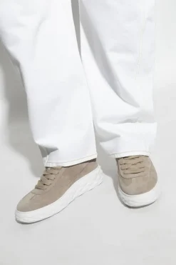 Jimmy Choo beige ‘Diamond Maxi’ sports shoes