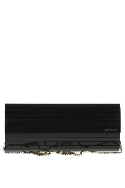 Jimmy Choo BLACK Acrylic 'Sweetie' Clutch