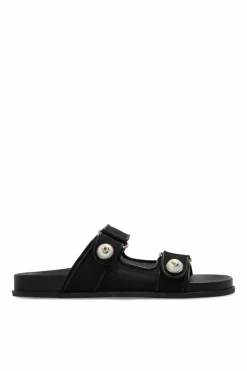 Jimmy Choo BLACK "Fayence" slides