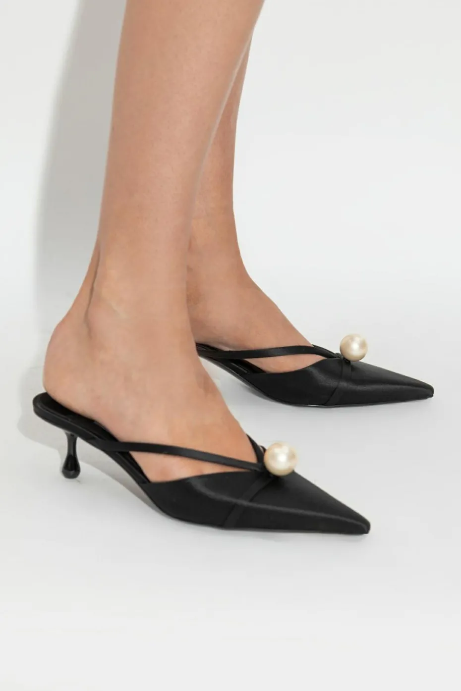 Jimmy Choo BLACK Heeled mules "Sana"