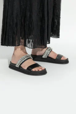 Jimmy Choo BLACK Jodi slides