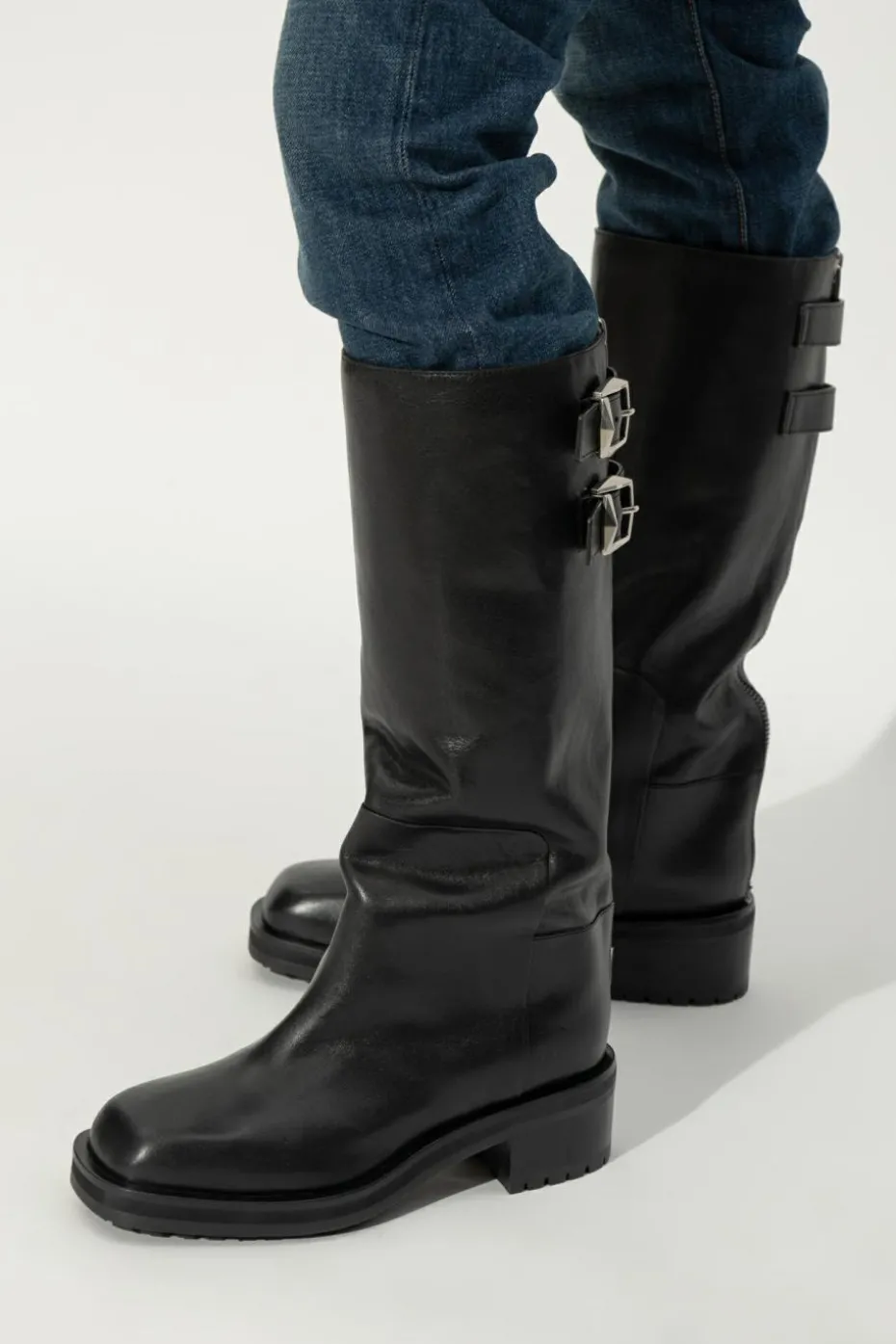 Jimmy Choo BLACK Knee-high boots Brooklyn