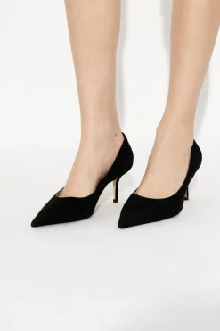 Jimmy Choo BLACK ‘Love’ suede pumps