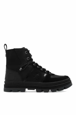 Jimmy Choo BLACK ‘Normandy’ high-top sneakers