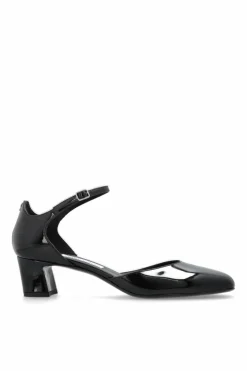 Jimmy Choo BLACK Patent leather heels ‘Pixie’