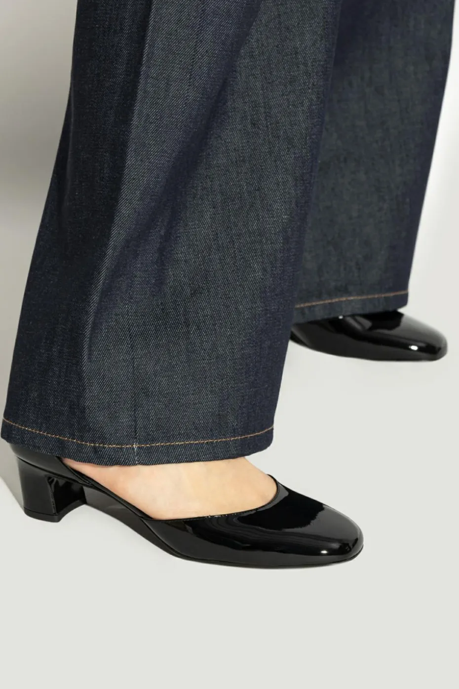 Jimmy Choo BLACK Patent leather heels ‘Pixie’